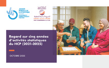 JMS 2025 : Regard sur cinq années d’activités statistiques du HCP (2021-2025)