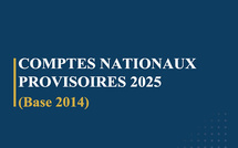 Les comptes nationaux provisoires 2025, Base 2014 (Rapport complet)