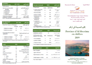 La province d'Al Hoceima en chiffres 2019