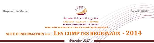 Note d'information sur : LES COMPTES RÉGIONAUX - 2014