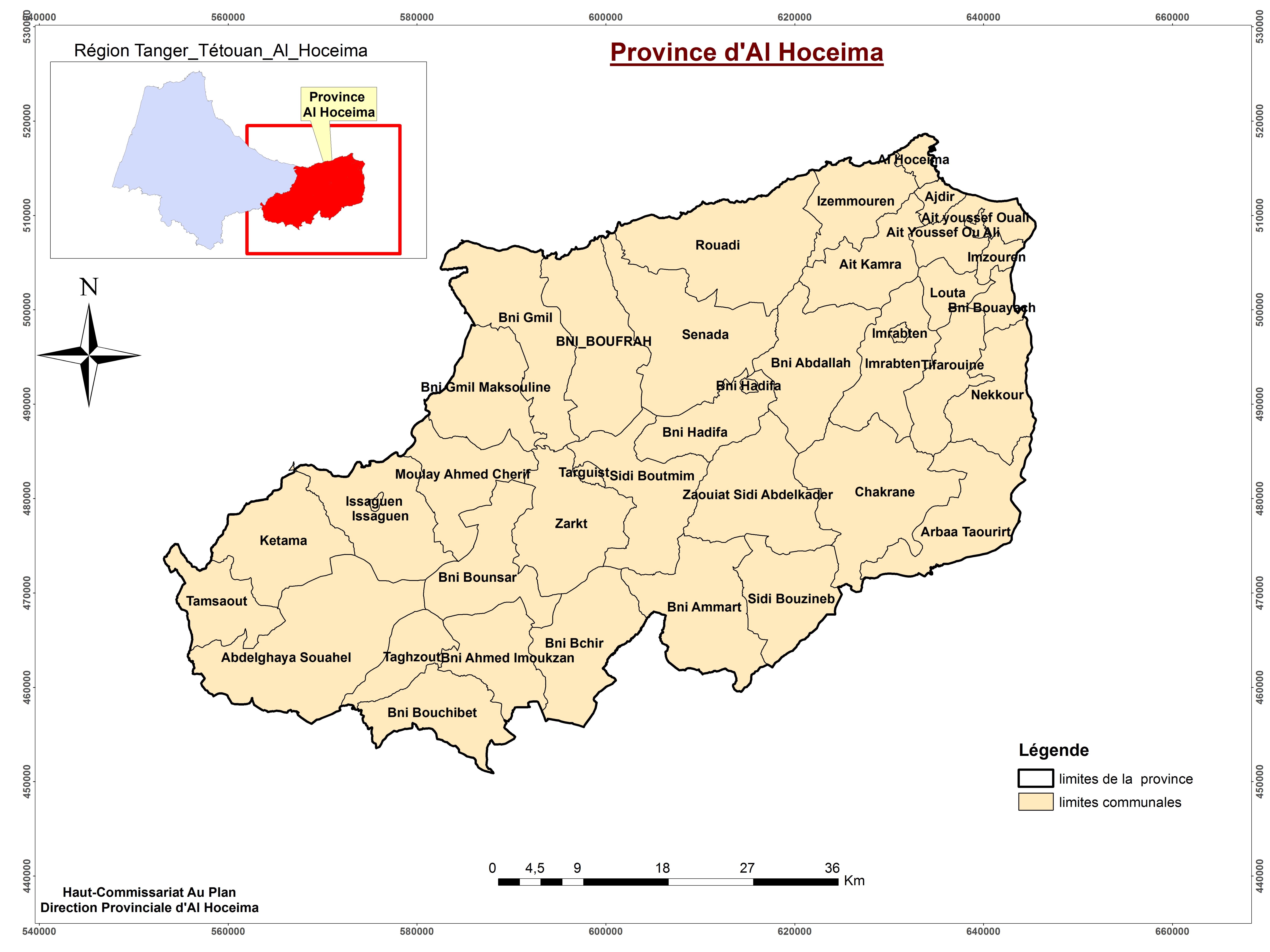 Présentation de la province d'Al Hoceima