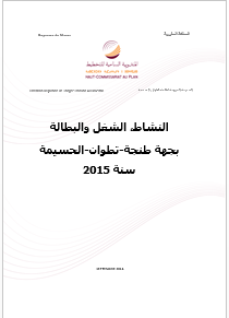 Activité chômage et emploi 2015 - Région Tanger Tétouan Al Hoceima
