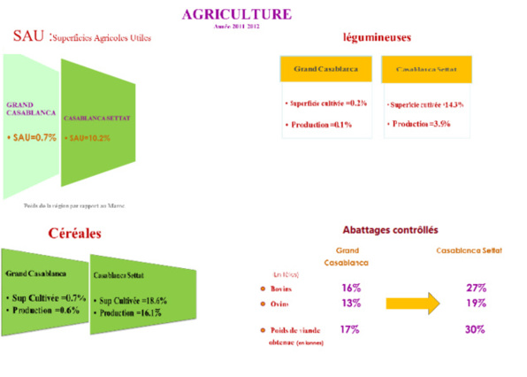 Indicateurs économiques de la Région Casablanca Settat