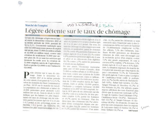 PRESSE REGION CASABLANCA SETTAT PRESSE REGION CASABLANCA SETTAT