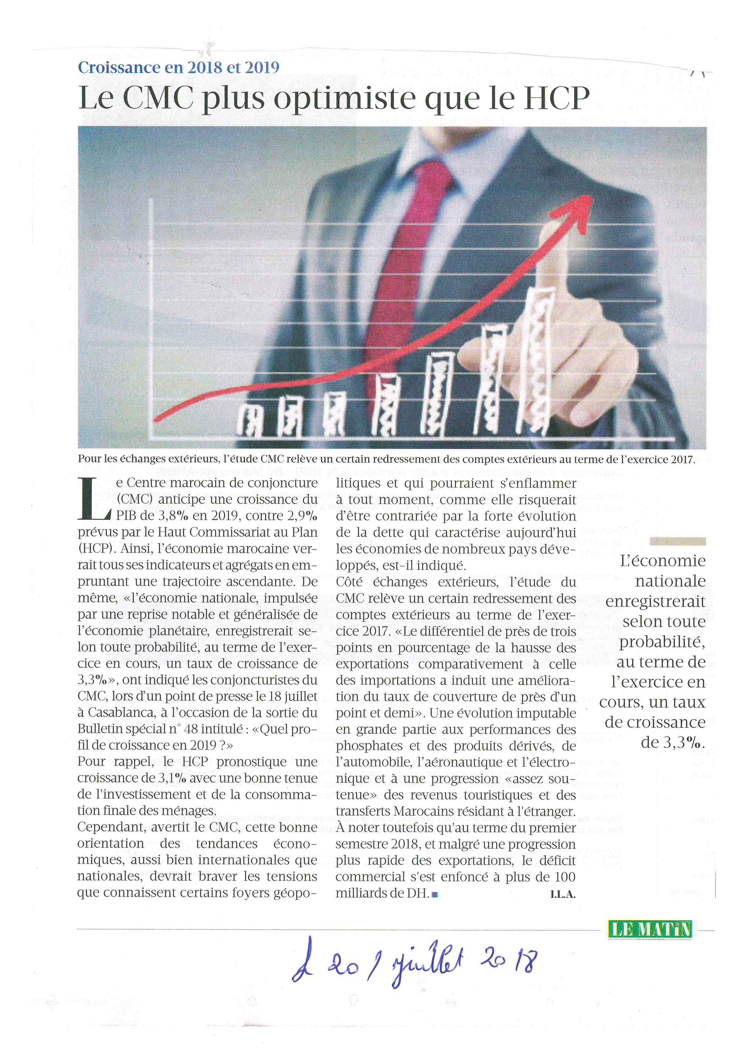le matin 20/07/2018 le matin 20/07/2018