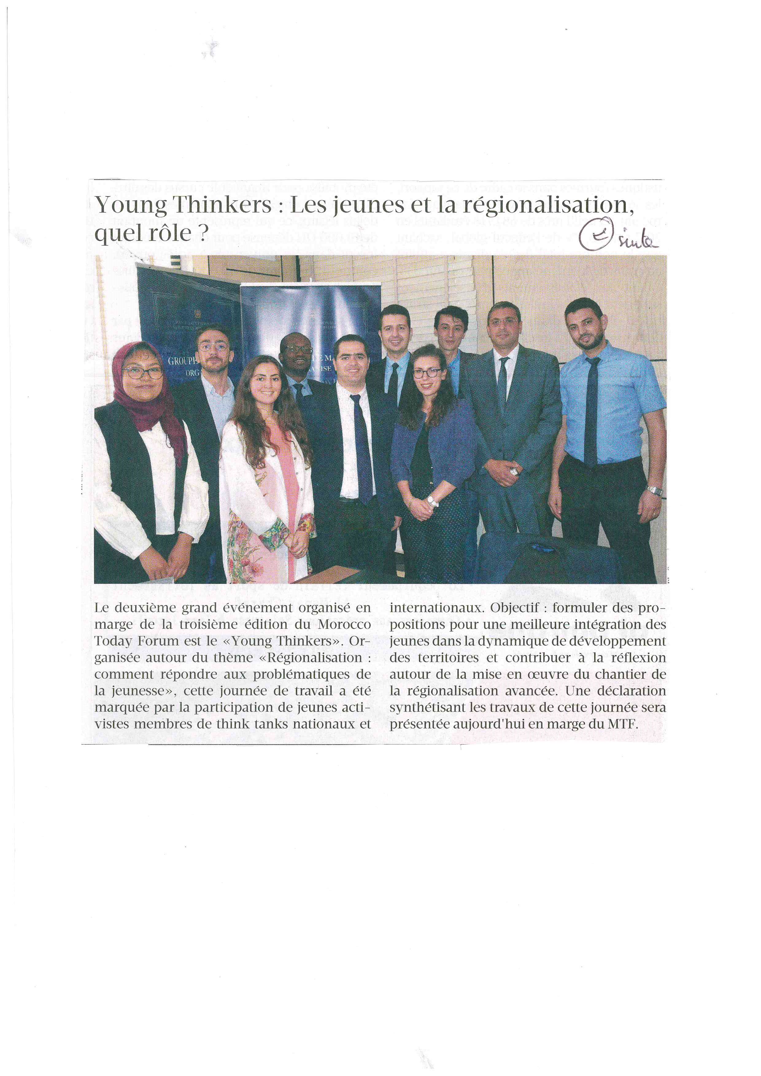 PRESSE REGION CASABLANCA SETTAT PRESSE REGION CASABLANCA SETTAT