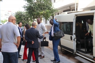 la visite de la délégation Burkinabé la visite de la délégation Burkinabé