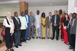 la visite de la délégation Burkinabé la visite de la délégation Burkinabé