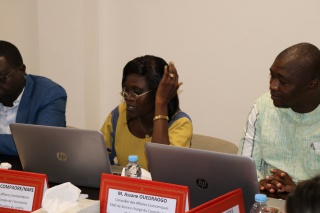 la visite de la délégation Burkinabé la visite de la délégation Burkinabé