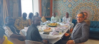 la visite de la délégation Burkinabé la visite de la délégation Burkinabé