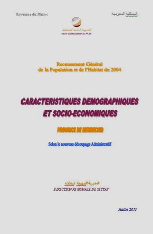 Les séries RGPH 2004 Les séries RGPH 2004