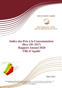 Indice des Prix à la Consommation<br> (Base 100 :2017) Rapport Annuel 2020 <br>Ville d’Agadir Indice des Prix à la Consommation<br> (Base 100 :2017) Rapport Annuel 2020 <br>Ville d’Agadir