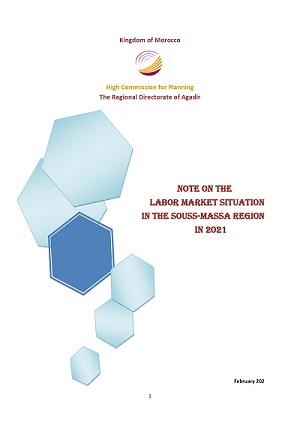 Note on the labor market situation in the Souss-Massa region in 2021<br><br> Note on the labor market situation in the Souss-Massa region in 2021<br><br>