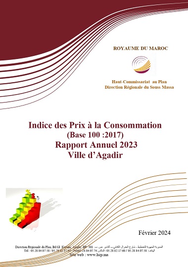 Indice des Prix à la Consommation <BR> (Base 100 :2017) Rapport Annuel 2023 Ville d’Agadir
