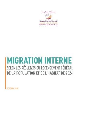 Migration interne selon les résultats du Recensement Général de la Population et de l'Habitat  2024 <br> <br>