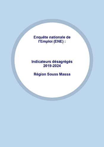 Enquête nationale de l'Emploi (ENE) : Indicateurs désagrégés 2019-2024 Région Souss Massa