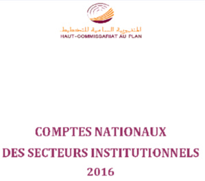 Comptes nationaux des secteurs institutionnels de l’année 2016