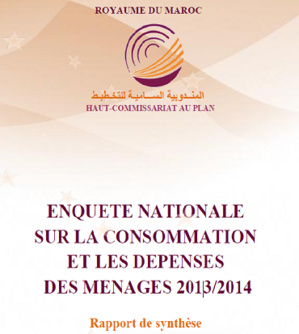 Enquête Nationale sur la Consommation et les Dépenses des Ménages 2013/2014: Rapport de synthèse Enquête Nationale sur la Consommation et les Dépenses des Ménages 2013/2014: Rapport de synthèse