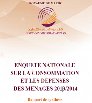 Enquête Nationale sur la Consommation et les Dépenses des Ménages 2013/2014: Rapport de synthèse