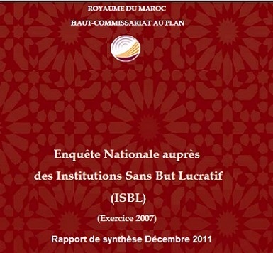 Enquête Nationale auprès des Institutions Sans But Lucratif (ISBL) (Exercice 2007)