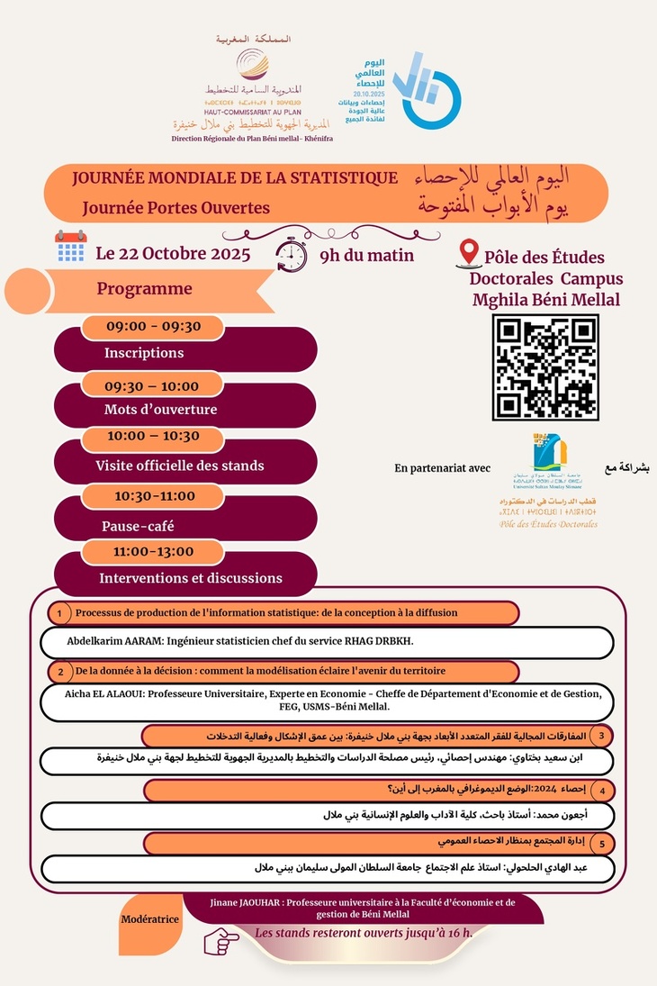 Journée mondiale de la statistique