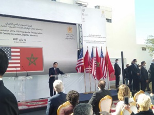 افتتاح قنصلية الولايات المتحدة الامريكية بمدينة الداخلة