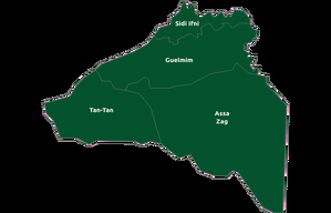 Vue d’ensemble de la région Guelmim-Oued Noun Vue d’ensemble de la région Guelmim-Oued Noun
