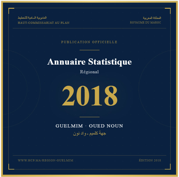 Annuaire Statistique de la Région Guelmim-Oued Noun – 2018