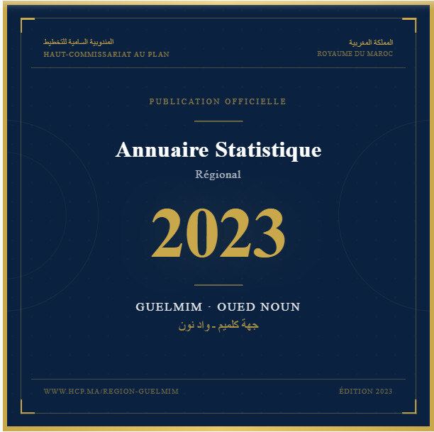 Annuaire Statistique de la Région Guelmim-Oued Noun – 2023