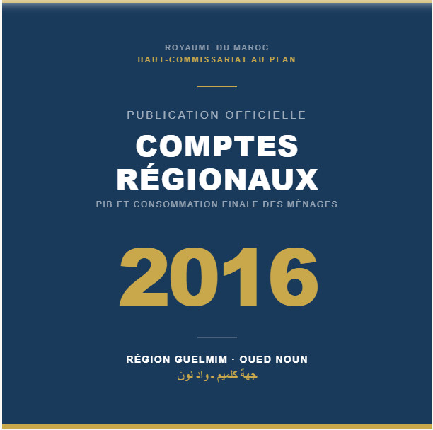 Comptes Régionaux de la Région de Guelmim-Oued Noun — Année 2016