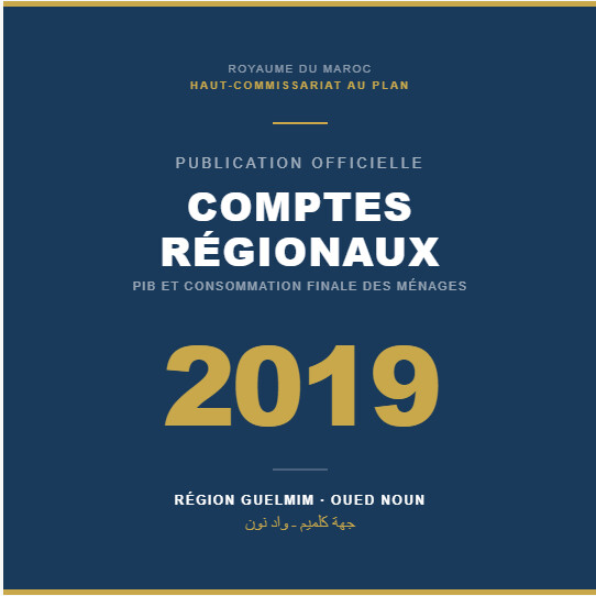 Comptes Régionaux de la Région de Guelmim-Oued Noun — Année 2019