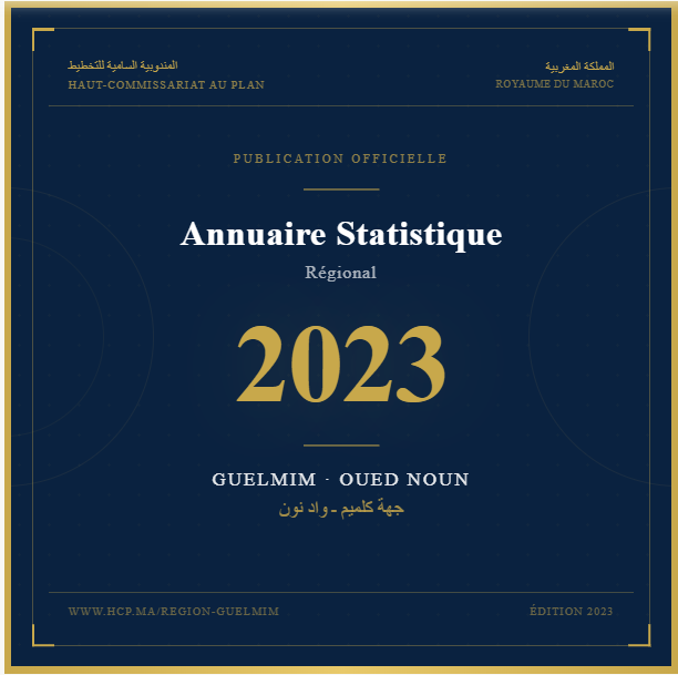 Annuaire Statistique de la Région Guelmim-Oued Noun – 2023