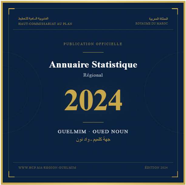 Annuaire Statistique de la Région Guelmim-Oued Noun – 2024