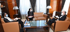 COMMUNIQUÉ DE PRESSE : ENTREVUE ENTRE MONSIEUR AHMED LAHLIMI ALAMI ET MADAME SYLVIA LOPEZ-EKRA COMMUNIQUÉ DE PRESSE : ENTREVUE ENTRE MONSIEUR AHMED LAHLIMI ALAMI ET MADAME SYLVIA LOPEZ-EKRA