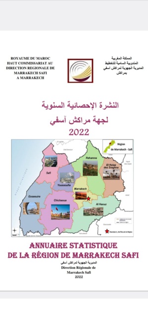 Annuaire statistique régional de Marrakech-Safi 2022 Annuaire statistique régional de Marrakech-Safi 2022