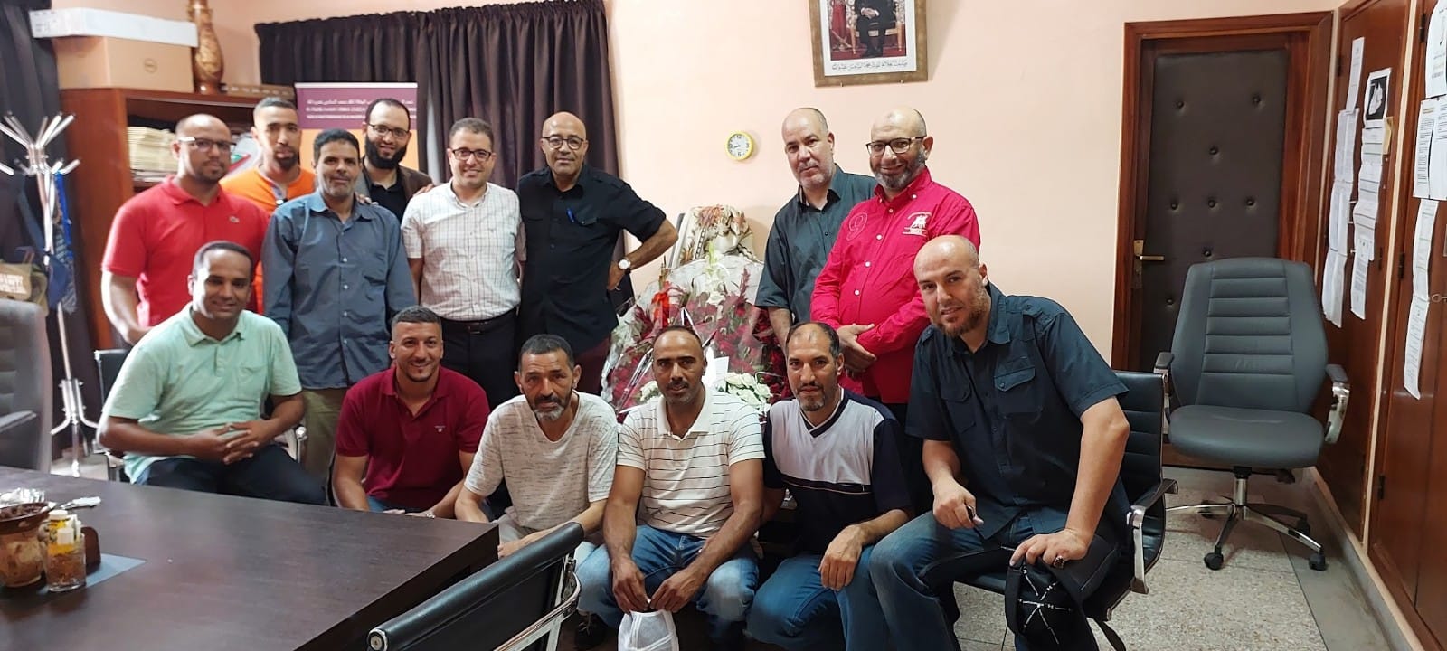 حفل تهنئة نظمه موظفو المديرية الجهوية لمراكش بمناسبة تنصيب السيد بوجمعة اوسدي مديرا جهويا 