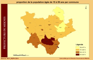 population âgée entre 15-59 ans