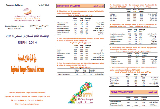 Dépliant RTTA du RGPH 2014 Dépliant RTTA du RGPH 2014