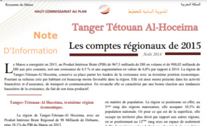 Note d'information sur les comptes régionaux 2015 Note d'information sur les comptes régionaux 2015