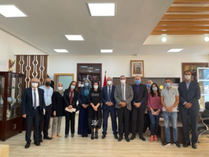 جلسة عمل بين رئاسة جامعة عبد المالك السعدي والمديرية الجهوية للتخطيط بطنجة جلسة عمل بين رئاسة جامعة عبد المالك السعدي والمديرية الجهوية للتخطيط بطنجة