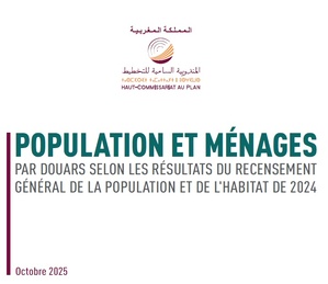 Population et ménages par douars selon les résultats du RGPH de 2024