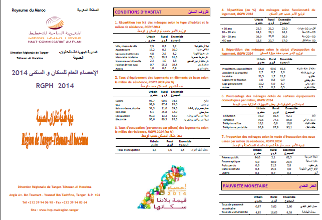 Dépliant RTTA du RGPH 2014 Dépliant RTTA du RGPH 2014