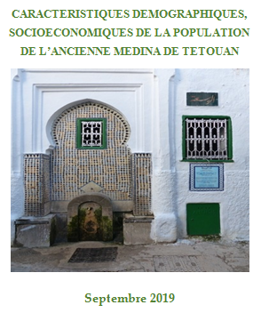 Caractéristiques Démographiques, Socio-économiques de la population de l'ancienne Médina de Tétouan