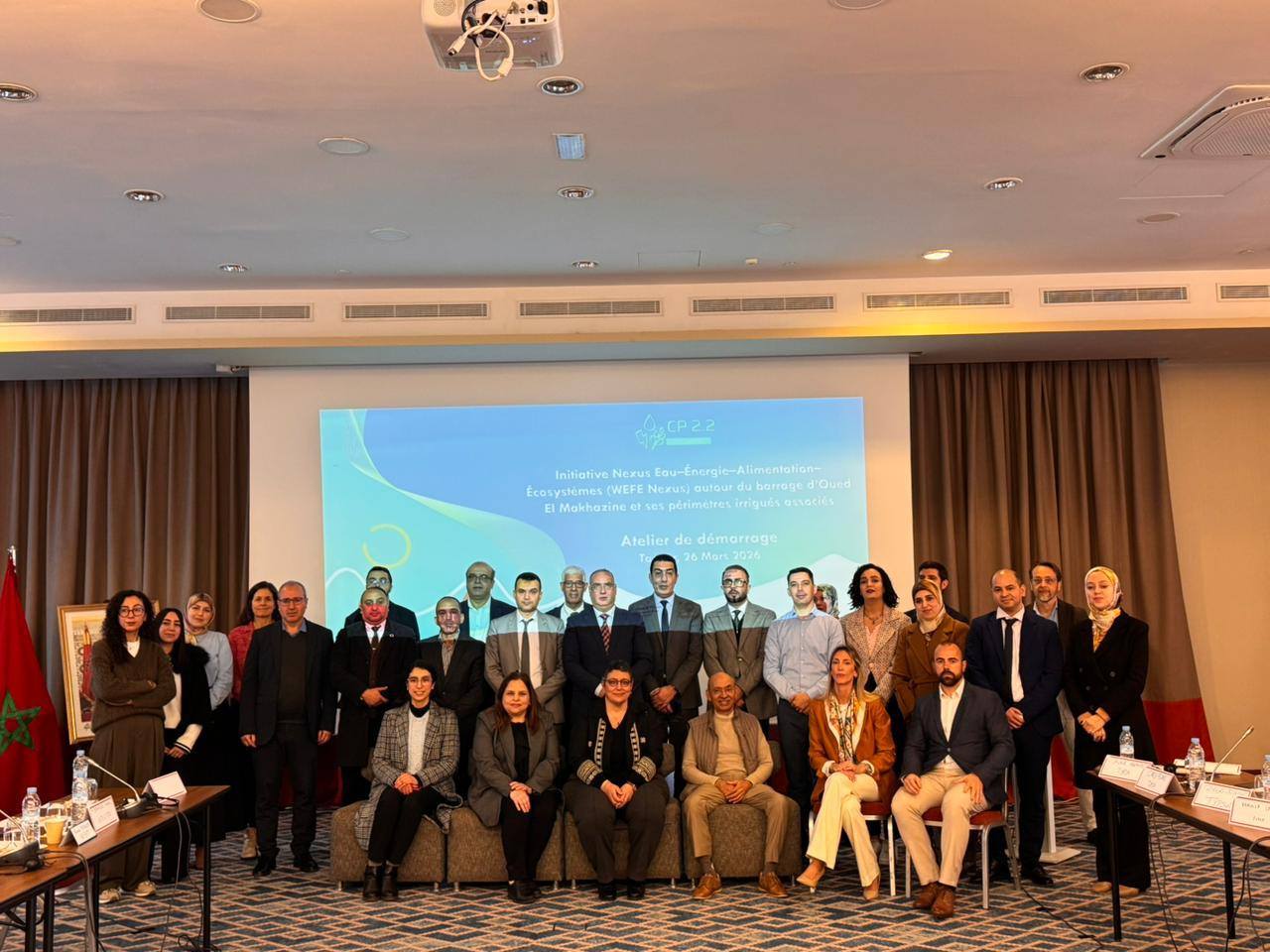 Atelier de démarrage de l'initiative Nexus WEFE autour du barrage Oued El Makhazine et ses périmètres associés